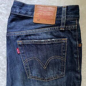 Levi's 501 straight leg midrise jeans